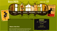 Desktop Screenshot of bistropierre.com